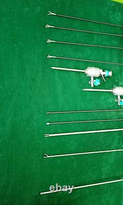 11pc Laparoscopic Surgery Set 3mm Reusable High Quality Surgical Instruments