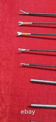 11pc Laparoscopic Surgery Set 5mmx330mm Endoscopy Surgical Instruments