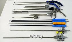 12pc Laparoscopic Surgery Set 5mmx330mm Endoscopy Surgical Instruments