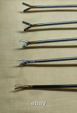 15pc Laparoscopic Surgery Set 5mm with Cable Reusable Surgical Instruments