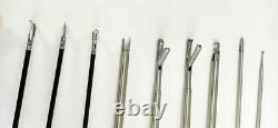 15pc Laparoscopic Surgery Set Laparoscopy Endoscopy Surgical Instruments 5mm