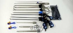 15pc Laparoscopic Surgery Set Laparoscopy Endoscopy Surgical Instruments 5mm Pop