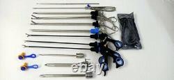 15pc Laparoscopic Surgery Set Laparoscopy Endoscopy Surgical Instruments 5mm Pop
