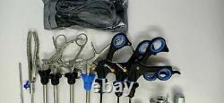 15pcs Laparoscopic Surgery Set Laparoscopy Endoscopy Surgical Instruments 5mm