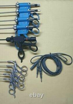 16pc Laparoscopic Surgery Set 5mmx330mm Bipolar Endoscopy Surgical Instruments