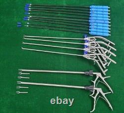 16pc Laparoscopic Surgery Set 5mmx330mm Endoscopy Surgical Instruments