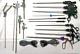17pc Laparoscopic Surgery Set 5mmx330mm Reusable Surgical Instrument Ce Approved
