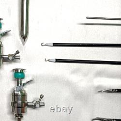 17pc Laparoscopic Surgery Set 5mmx330mm Reusable Surgical Instrument CE Approved