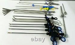 17pcs Laparoscopic Surgery Set Reusable 5mmx330mm Endoscopy Surgical Instruments