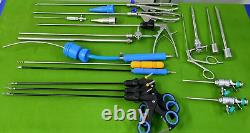 19pc Laparoscopic Mini Surgery Set 5mmx330mm Endoscopy Surgical Instruments