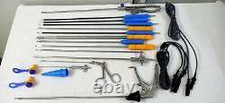 19pc Laparoscopic Surgery Set 5mmx330mm Laparoscopy Surgical Instruments