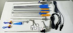 19pcs Laparoscopic Surgery Set 5mmx330mm Laparoscopy Surgical Instruments