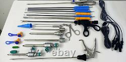 21pc Laparoscopic Surgery Set 5mmx330mm Laparoscopy Surgical Instruments