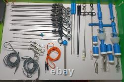 24pc-Laparoscopic Gynecology Surgery Set 5mm Best Quality Reusable Instruments