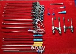 25pc Laparoscopic Surgery Set 5mmx330mm Endoscopy Surgical Instruments