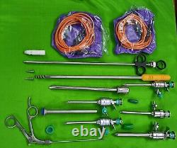 30pc Laparoscopic Laparoscopy Surgery Set 5x330mm Endoscopy Surgical Instruments