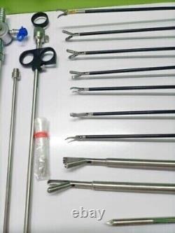 34pc Laparoscopic Surgery Endoscopy 5mmx330mm Brand New Set Surgical Instruments