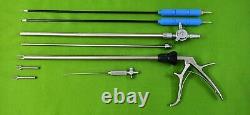 5pc Laparoscopic Surgery Set 5mmx330mm Endoscopy Reusable Surgical Instruments