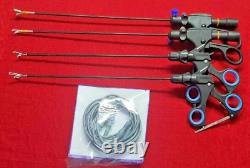 5pc Laparoscopic surgery set 5mmx330mm Endoscopy Surgical Instruments