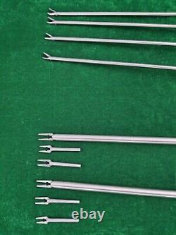 6pc Laparoscopic Surgery Set 5mm/10mm Endoscopy Surgical Instruments