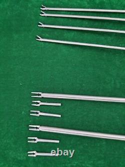 6pcs Laparoscopic Surgery Set 5mm/10mm Endoscopy Surgical Instruments