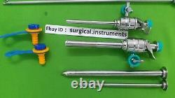 8pc Laparoscopic Surgery Set 5mm/10mm Endoscopy Reusable High Quality Instrument