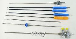 8pc Laparoscopic Surgery Set 5mmx330mm Endoscopy Surgical Instruments