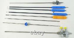 8pc Laparoscopic Surgery Set 5mmx330mm Endoscopy Surgical Instruments