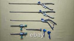 8pc Laparoscopic Surgery Set Reusable stainless steel Surgical instruments