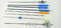 8pcs Laparoscopic Surgery Set 5mmx330mm Endoscopy Surgical Instruments