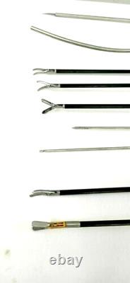 ADDLER Laparoscopic Surgery Set Endoscopy Surgical Instruments SS Set of 10pcs
