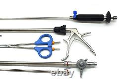 ADDLER Laparoscopic Surgery Set Endoscopy Surgical Instruments Set of 5pcs