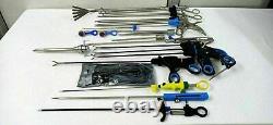 ADDLER Laparoscopic Surgery Set Laparoscopy Surgical Instruments Set of 21pcs