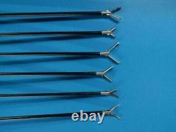 Addler Laparoscopic 5mm Grasper Dissector Forceps Surgical Instruments Set 6pcs