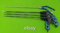 Addler Laparoscopic 5mmx330mm Basic Instrument Set Endoscopy Surgical Inst 4pcs
