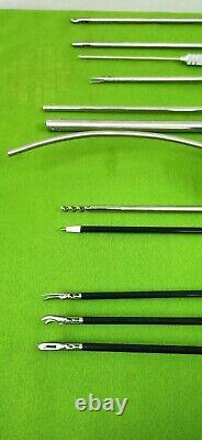 Addler Laparoscopic 5mmx330mm Mini Surgery Set Endoscopy Surgical Inst 19pcs