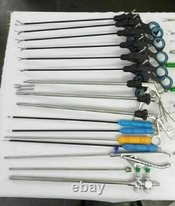 Addler Laparoscopic Gynecology Surgery Set Endoscopy Surgical Instruments 32pc