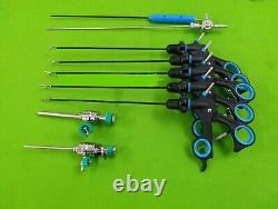 Addler Laparoscopic Instrument Set 3mmx260mm Endoscopy Surgical Instruments 9pc