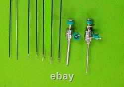 Addler Laparoscopic Instrument Set 3mmx260mm Endoscopy Surgical Instruments 9pc