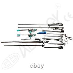 Addler Laparoscopic Mini Surgery Endoscopy Surgical Instruments Set Of 13