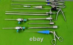 Addler Laparoscopic Mini Surgery Set Endoscopy High Quality Reusable Inst 13pc