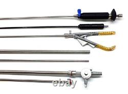 Addler Laparoscopic Surgery Instruments Set Endoscopy Set Of 5pcs