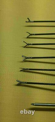 Addler Laparoscopic Surgery Set 3mmx260mm Endoscopy Surgical Instruments 10pc