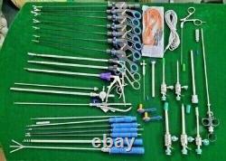 Addler Laparoscopic Surgery Set 5mm Endoscopy Surgical Instruments 36pcs