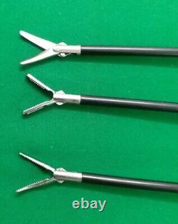 Addler Laparoscopic Surgery Set 5mm Endoscopy Surgical Instruments 6pcs
