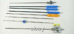 Addler Laparoscopic Surgery Set 5mmx330mm Endoscopy Surgical Instruments 8pcs