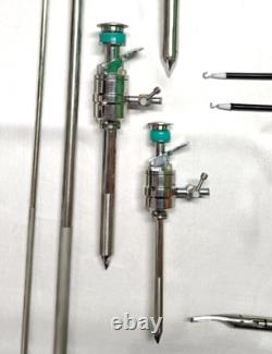 Addler Laparoscopic Surgery Set 5mmx330mm Reusable Surgical Instrument 17pc