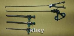 Addler Laparoscopic Surgery Set Endoscopy Surgical 5mmx330mm Instruments 5pc