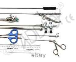Addler Laparoscopic Surgery Set Endoscopy Surgical Instruments Set Of 7pcs