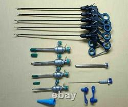 Addler Laparoscopic Surgery Set Laparoscopy Endoscopy Surgical Instruments 14pc